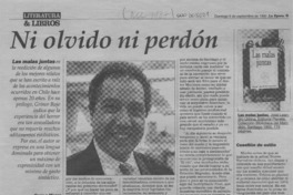 Ni olvido ni perdón  [artículo] Camilo Marks.