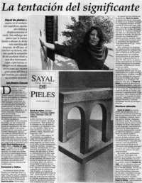 La tentación del significante