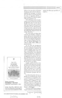 Hombre y mundo  [artículo] Eugenio García-Díaz.