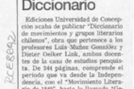 Diccionario  [artículo].