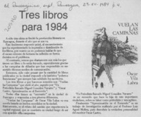 Tres libros para 1984  [artículo].