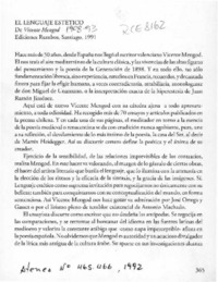 El lenguaje estético  [artículo] Luis Droguett Alfaro.