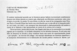 Cartas de prisionero