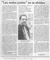 "Las malas juntas" no se olvidan