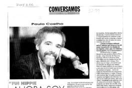 "Fui hippie ahora soy un mago"  [artículo] María de la Luz Urquieta.