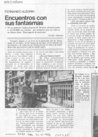 Encuentros con sus fantasmas