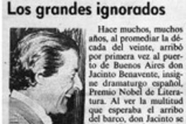 Los grandes ignorados