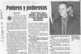 Poderes y poderosos  [artículo] Leopoldo Pulgar.