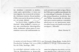 La misión en la isla Dawson