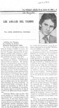 Los "Anillos del tiempo"