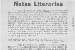 Notas literarias