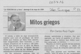 Mitos griegos