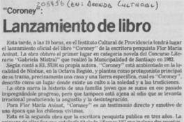 Lanzamiento de libro