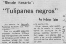 "Tulipanes negros"