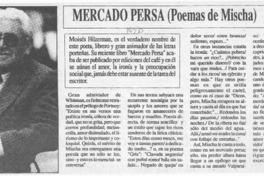 Mercado Persa (Poemas de Mischa)  [artículo].