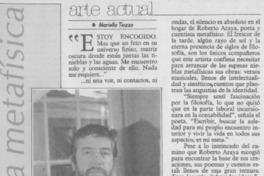 La poesía metafísica