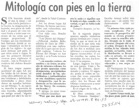 Mitología con pies en la tierra