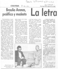 La letra sin sangre entra