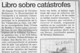 Libro sobre catástrofes