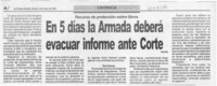 En 5 días la Armada deberá evacuar informe ante la Corte  [artículo] Poly Rain.
