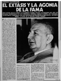 El éxtasis y la agonía de la fama