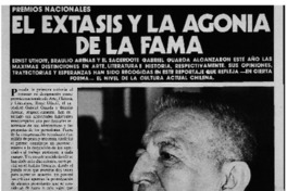 El éxtasis y la agonía de la fama