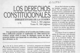 Los derechos constitucionales