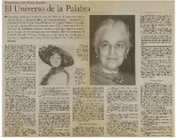 El universo de la palabra