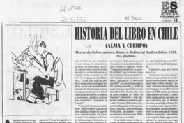 Historia del libro en Chile