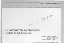 La Sociometría en educación