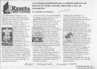 Reseña  [artículo] Guillermo Chandía C.