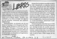 Libros  [artículo].