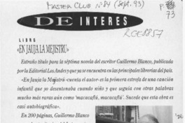 "En jauja la Megistrú"  [artículo].