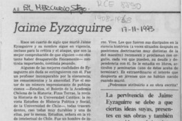 Jaime Eyzaguirre