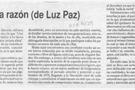Toda la razón (de Luz Paz)  [artículo] Apir.