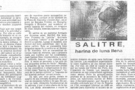 En la huella del salitre