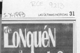 De Lonquén a Los Andes  [artículo].
