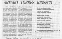 Arturo Torres Rioseco  [artículo].