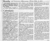 Reseña  [artículo] E. U.