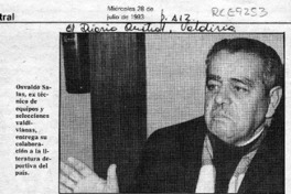 Apareció libro de técnico basquetero Osvaldo Salas  [artículo].