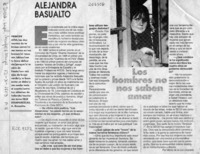 Alejandra Basualto  [artículo] María de la Luz Urquieta.