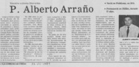 P. Alberto Arraño