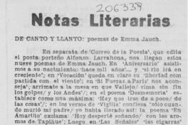 Notas literarias