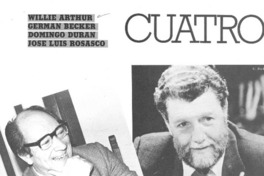 Cuatro vendedores de alegría