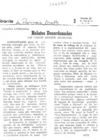 "Relatos desordenados"