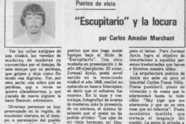 "Escupitario" y la locura