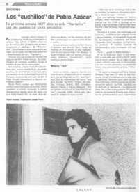 Los cuchillos de Pablo Azócar