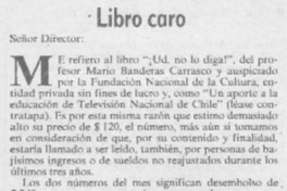 Libro caro