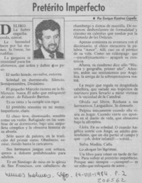 Pretérito imperfecto