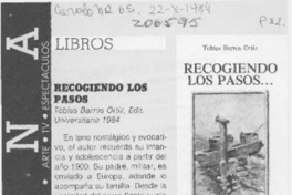 "Recogiendo los pasos -- "